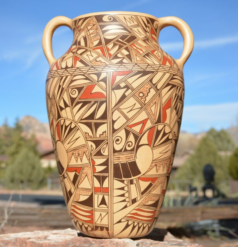 Colorful Hopi Vase